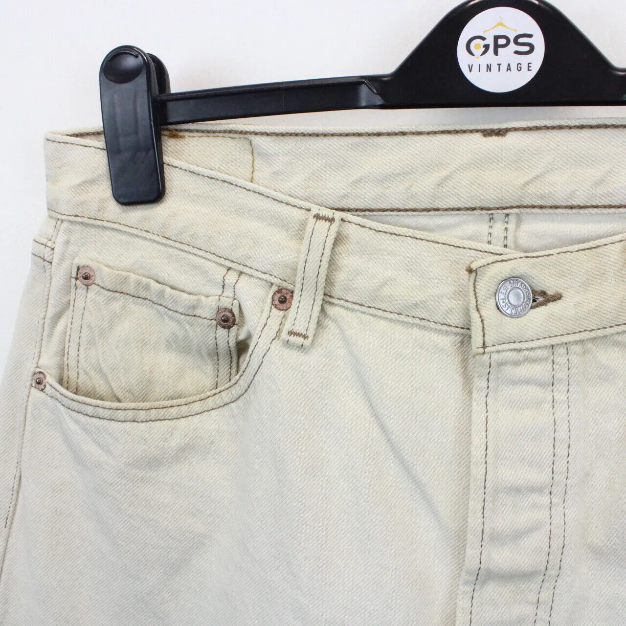 LEVIS 501 Jeans Beige | W34 L34