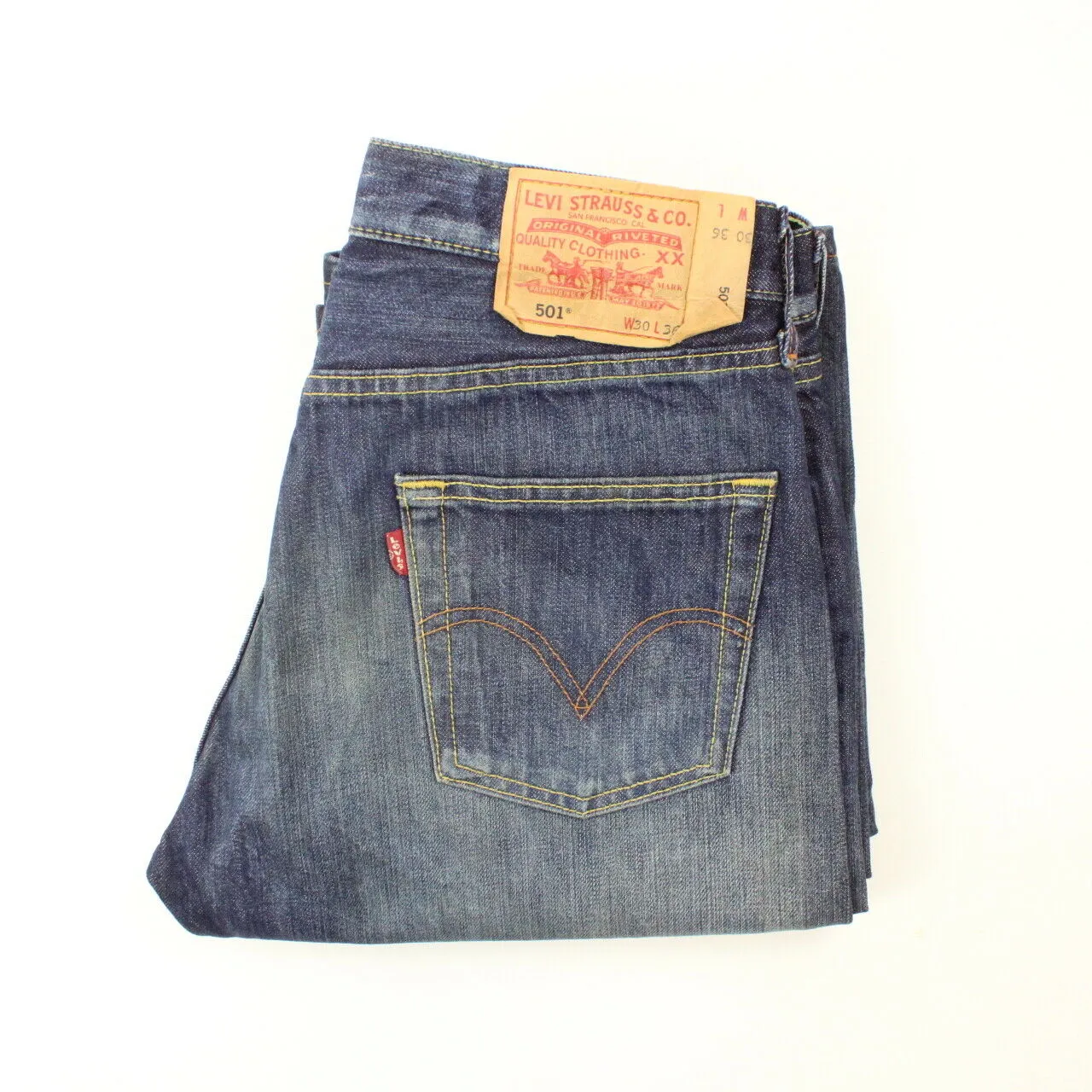 LEVIS 501 Jeans Dark Blue | W30 L36