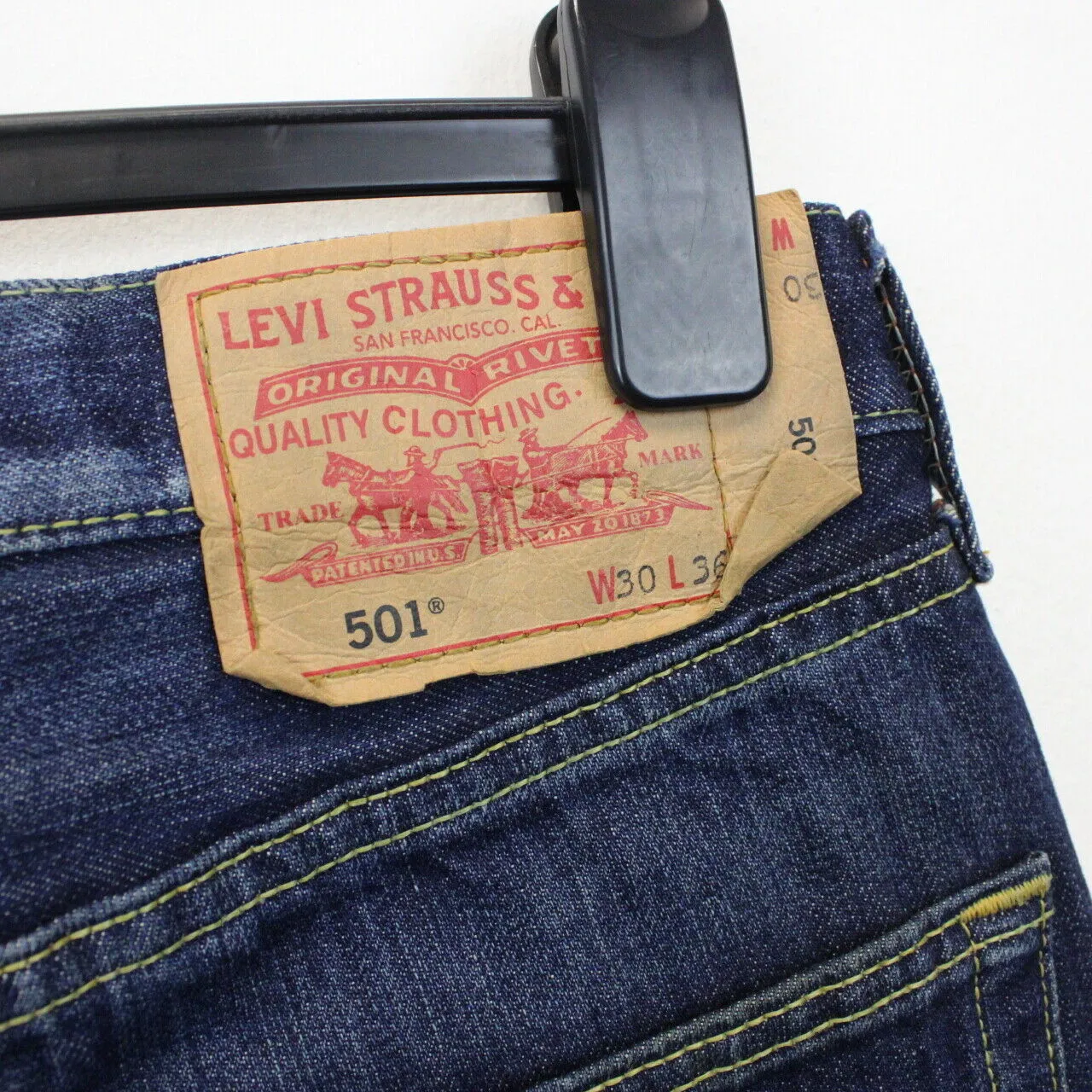 LEVIS 501 Jeans Dark Blue | W30 L36