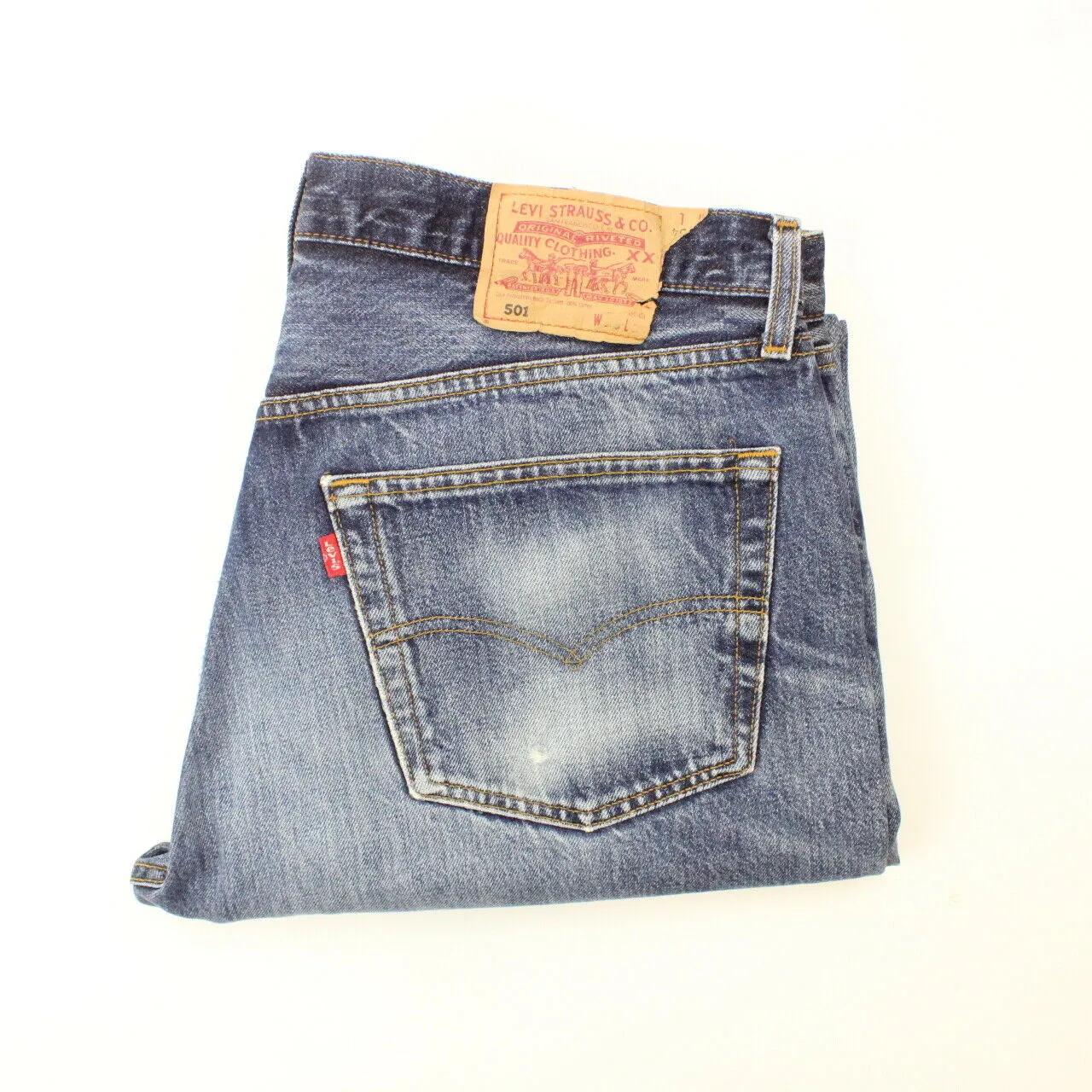 LEVIS 501 Jeans Mid Blue | W37 L34