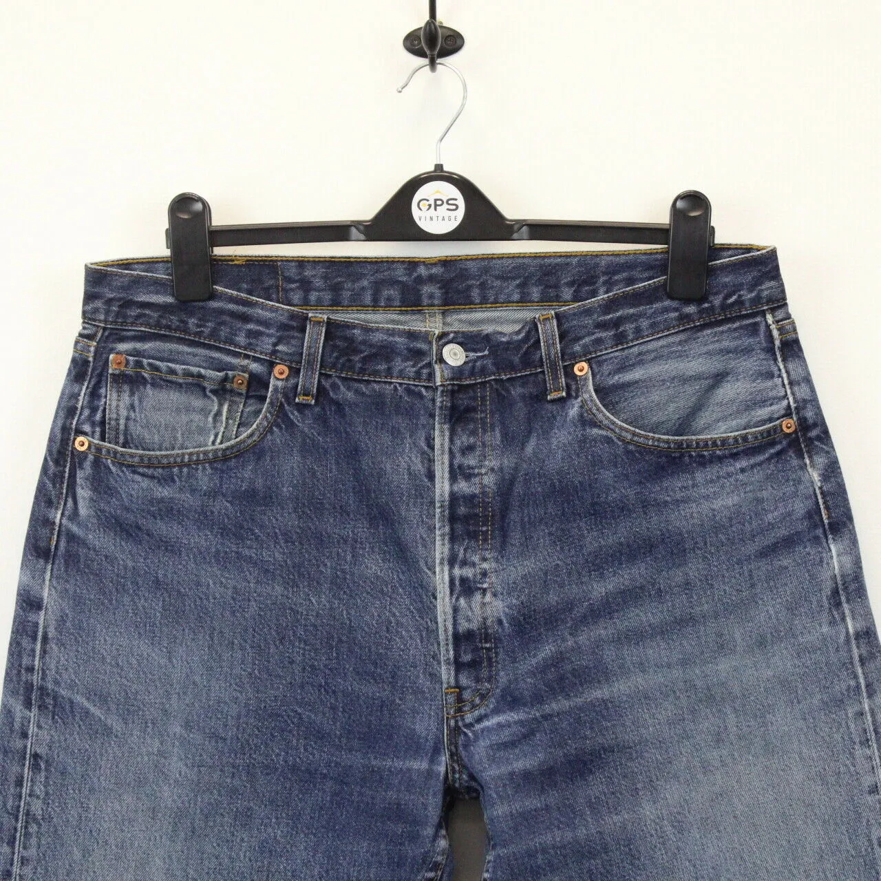 LEVIS 501 Jeans Mid Blue | W37 L34