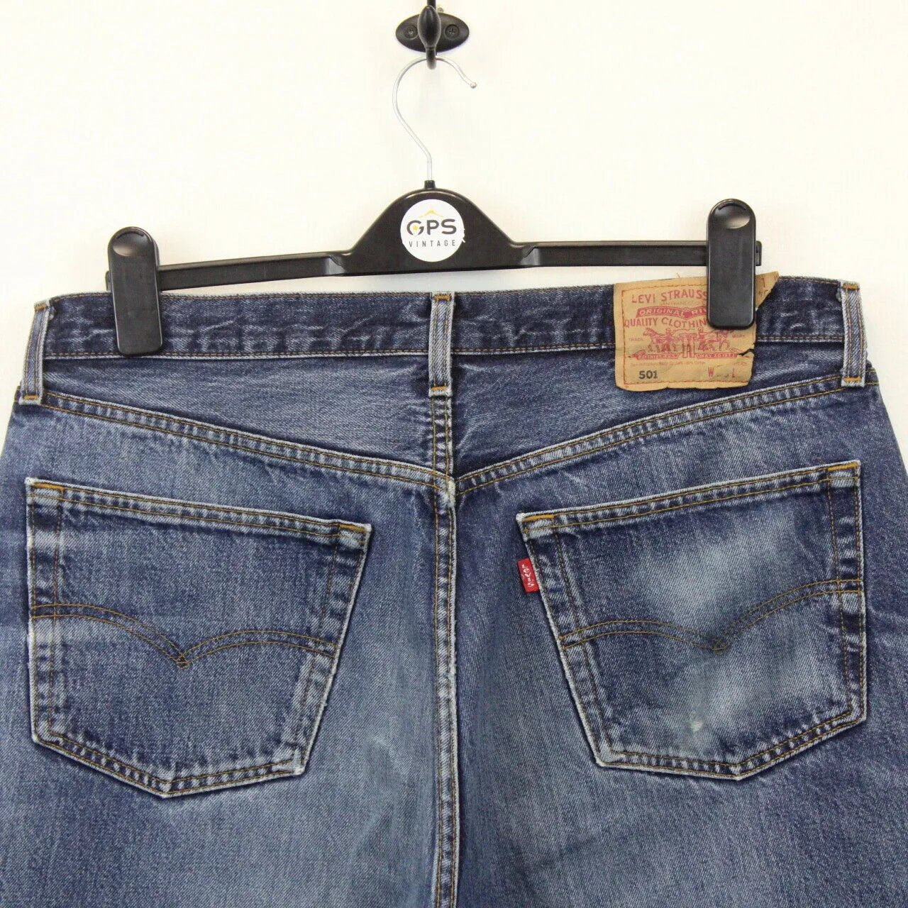 LEVIS 501 Jeans Mid Blue | W37 L34