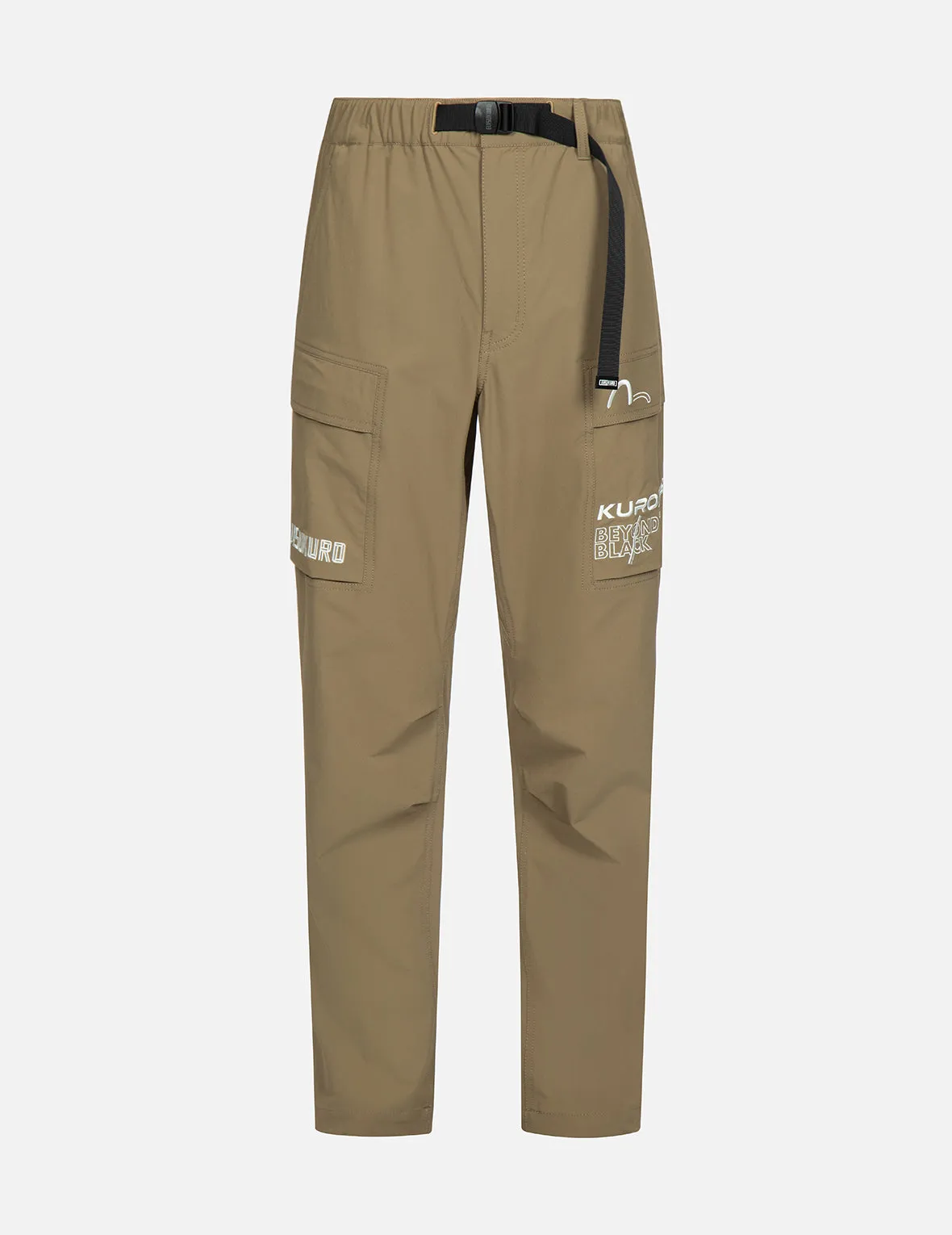 Logo Embroidery Regular Fit Cargo Pants