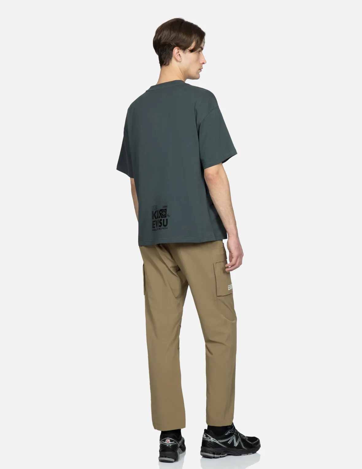 Logo Embroidery Regular Fit Cargo Pants