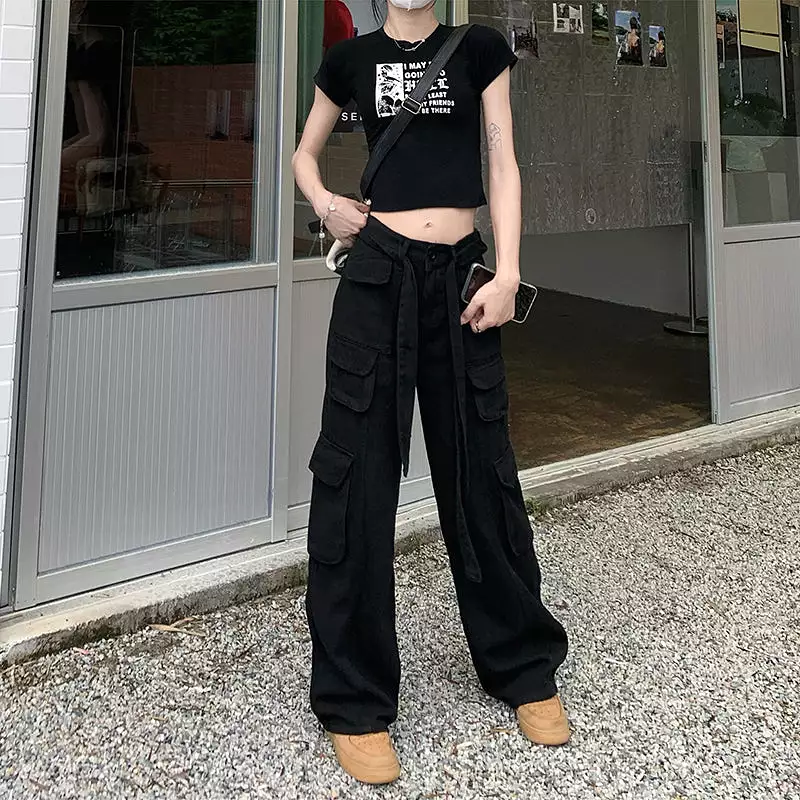 Low-Waist Cargo Pants