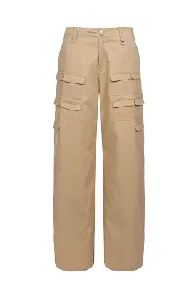 Mateo Cargo Pants - Tan