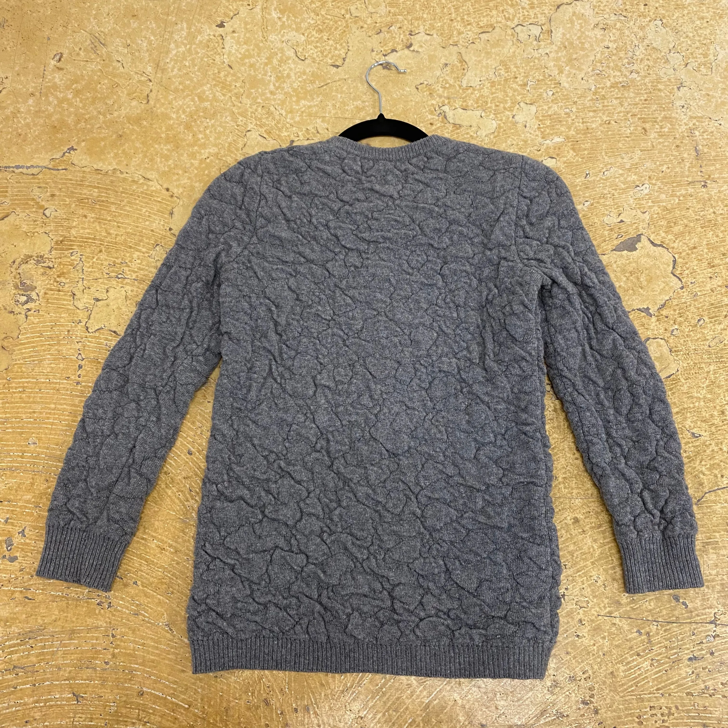 MCQ by Alexander McQueen Grey Wool Cardigan TWS