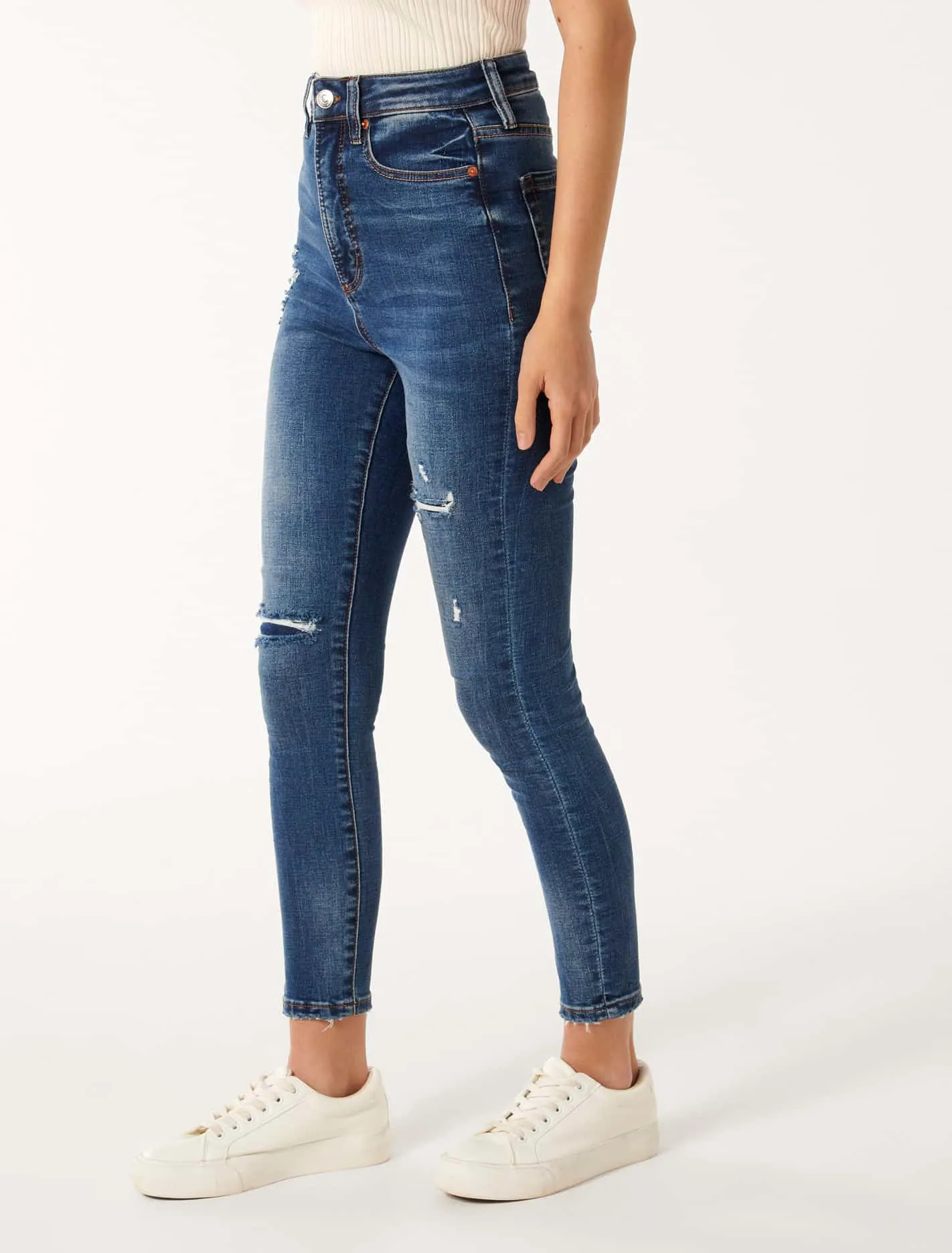 Mila High-Rise Ankle Skinny Jeans