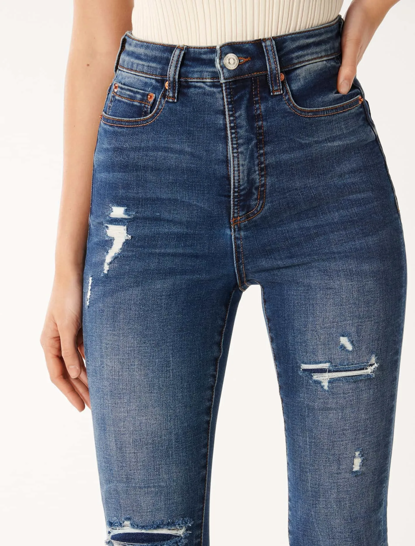 Mila High-Rise Ankle Skinny Jeans