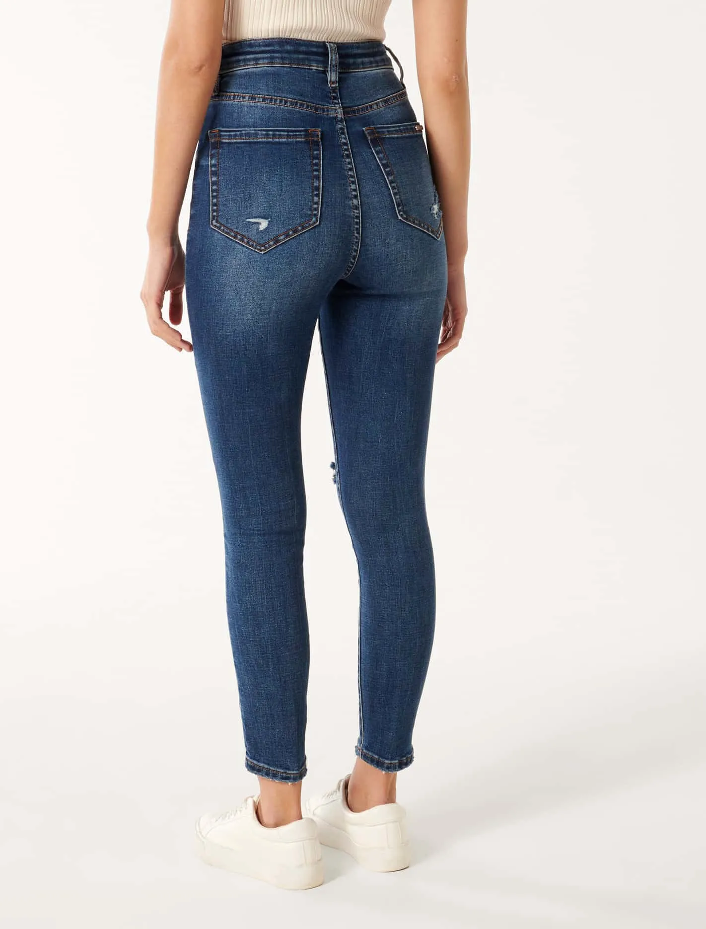 Mila High-Rise Ankle Skinny Jeans