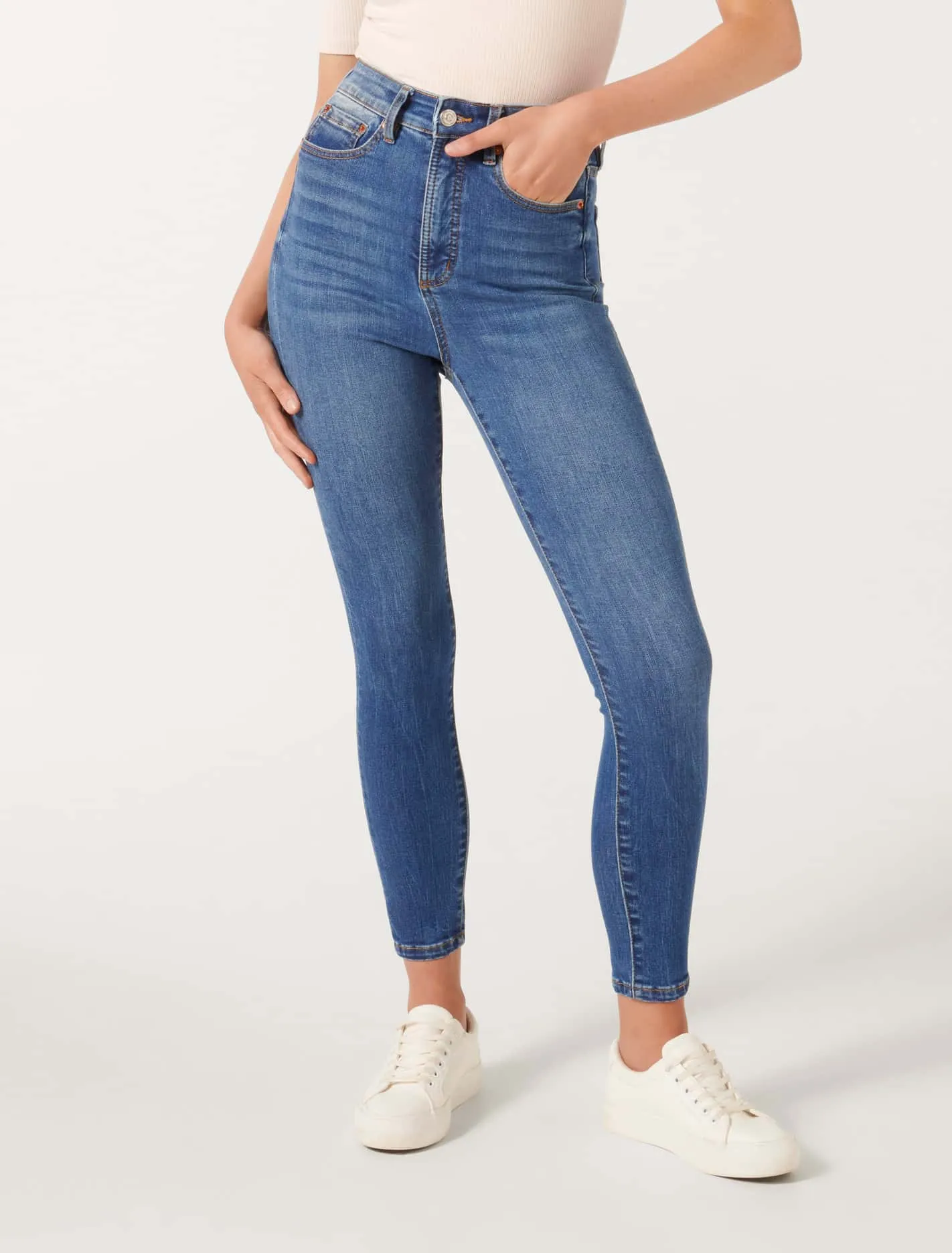 Mila High-Rise Skinny Jeans