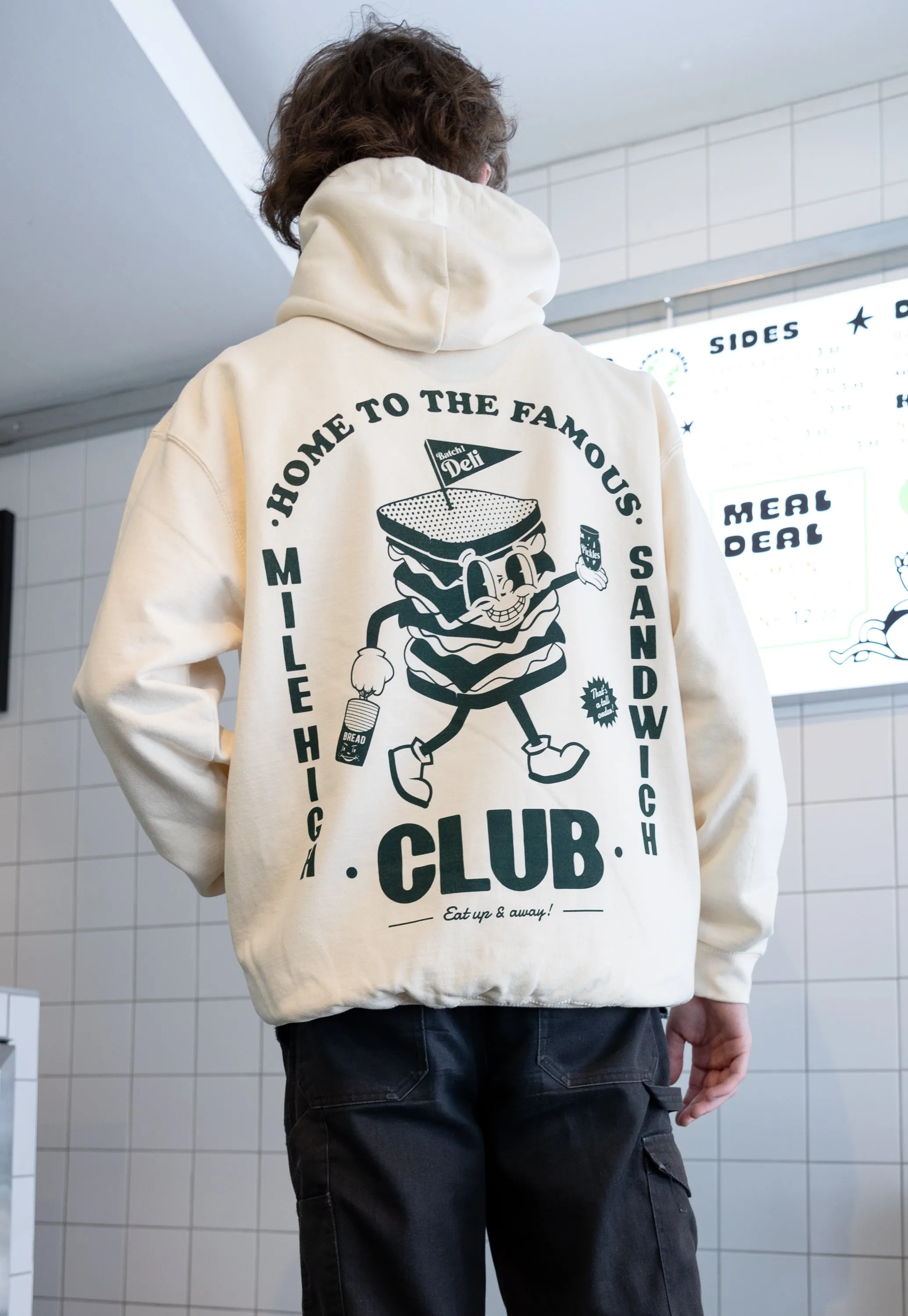 Mile High Sandwich Club Vanilla Hoodie