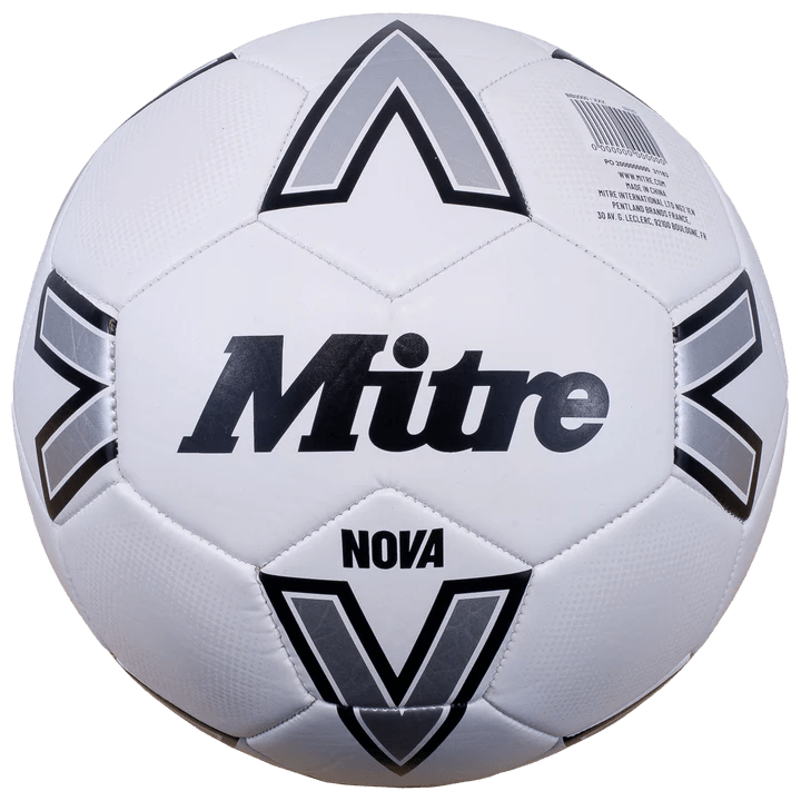 MITRE NOVA 24 BLACK/WHITE SOCCER BALL