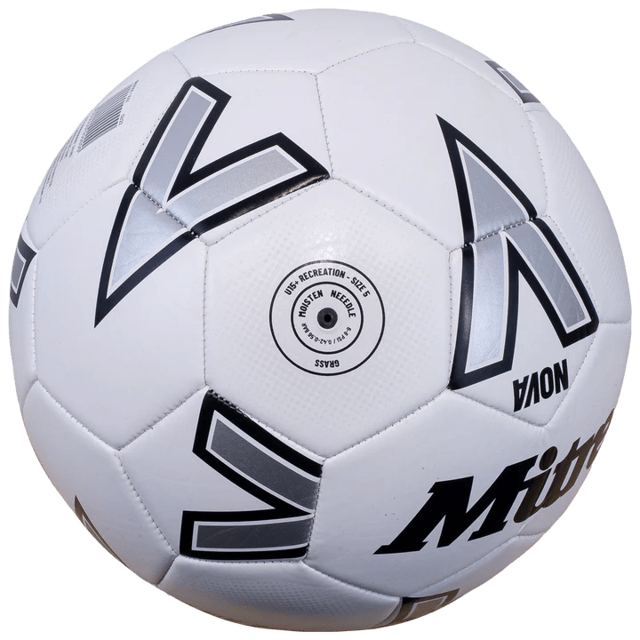 MITRE NOVA 24 BLACK/WHITE SOCCER BALL