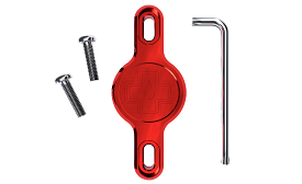 Muc-Off Secure Air Tag Holder 2.0 - Red Bicycle Security