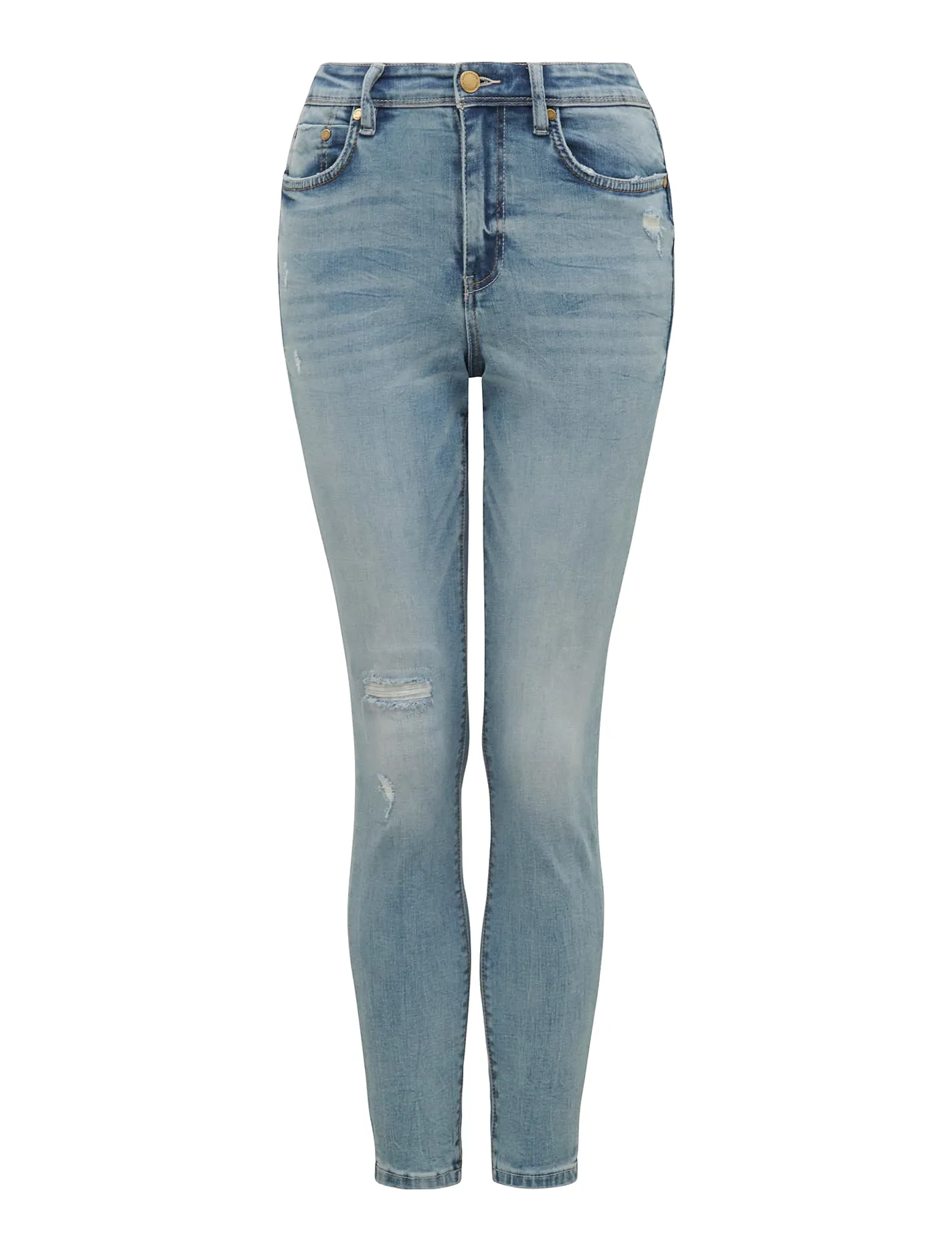 Nala Mid-Rise Ankle Skinny Jeans