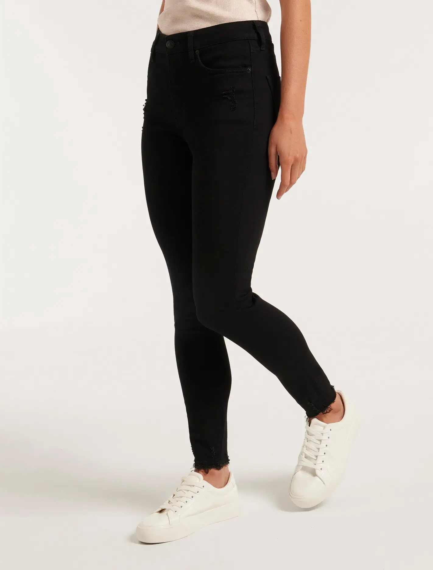 Nala Mid-Rise Ankle Skinny Jeans