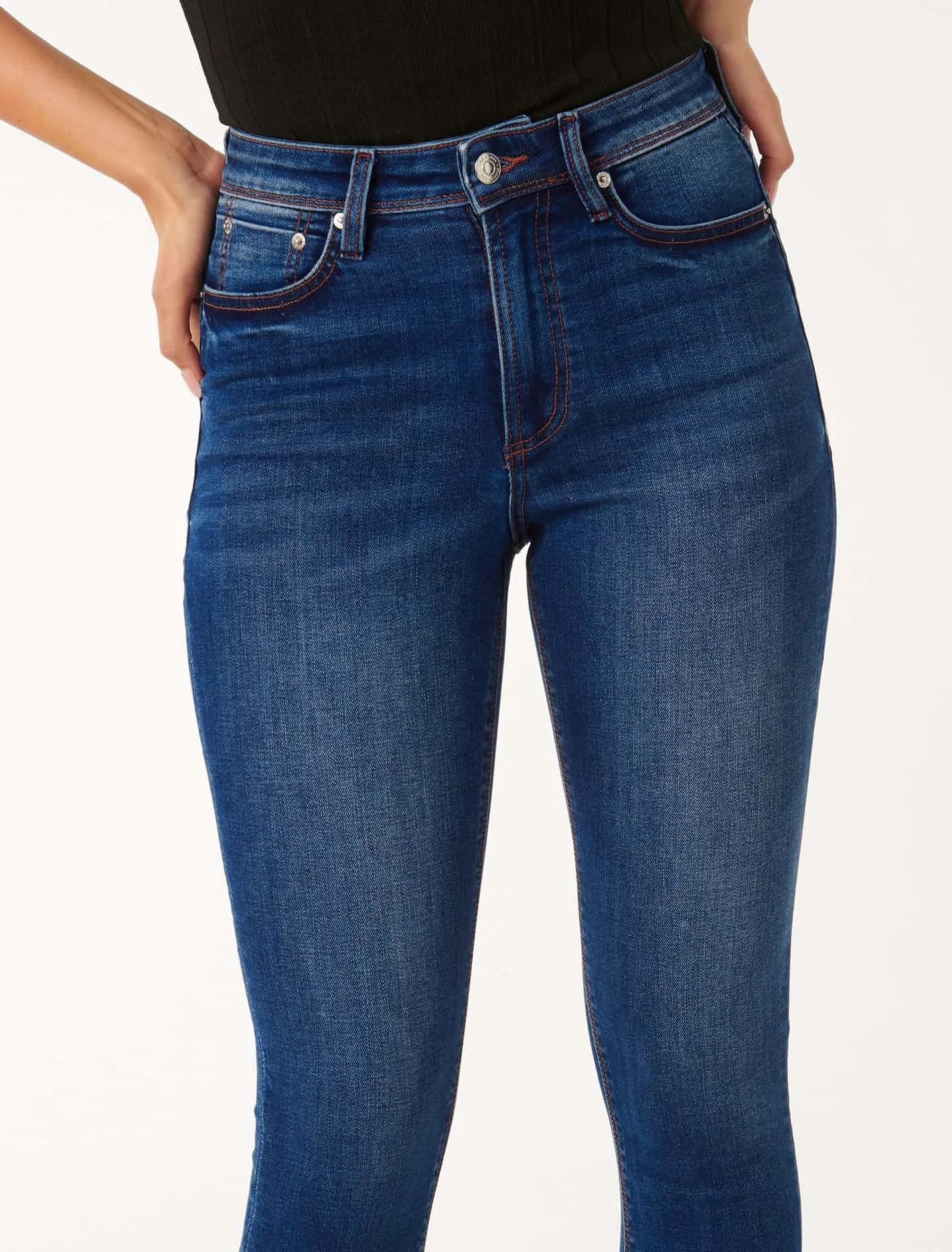 Nala Mid-Rise Skinny Jeans