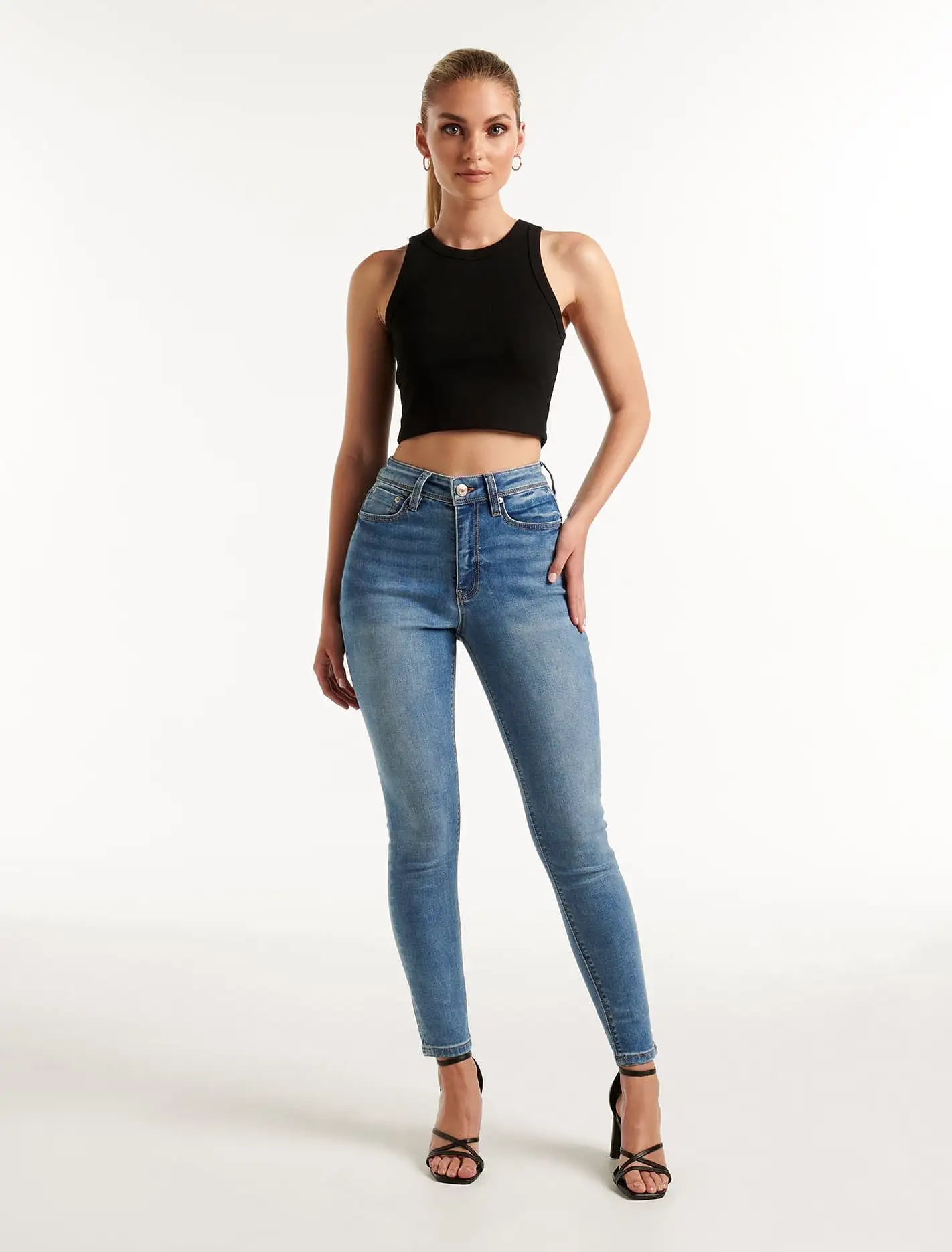 Nala Mid-Rise Skinny Jeans