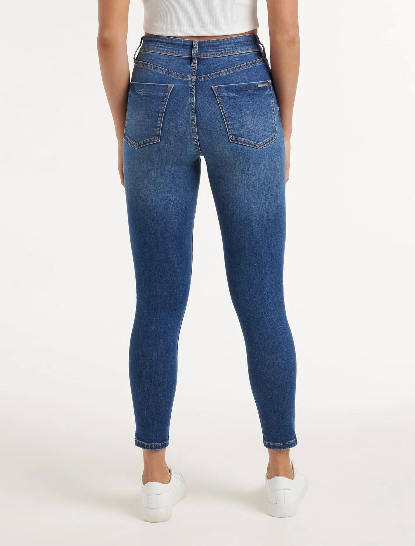 Nala Mid-Rise Skinny Jeans