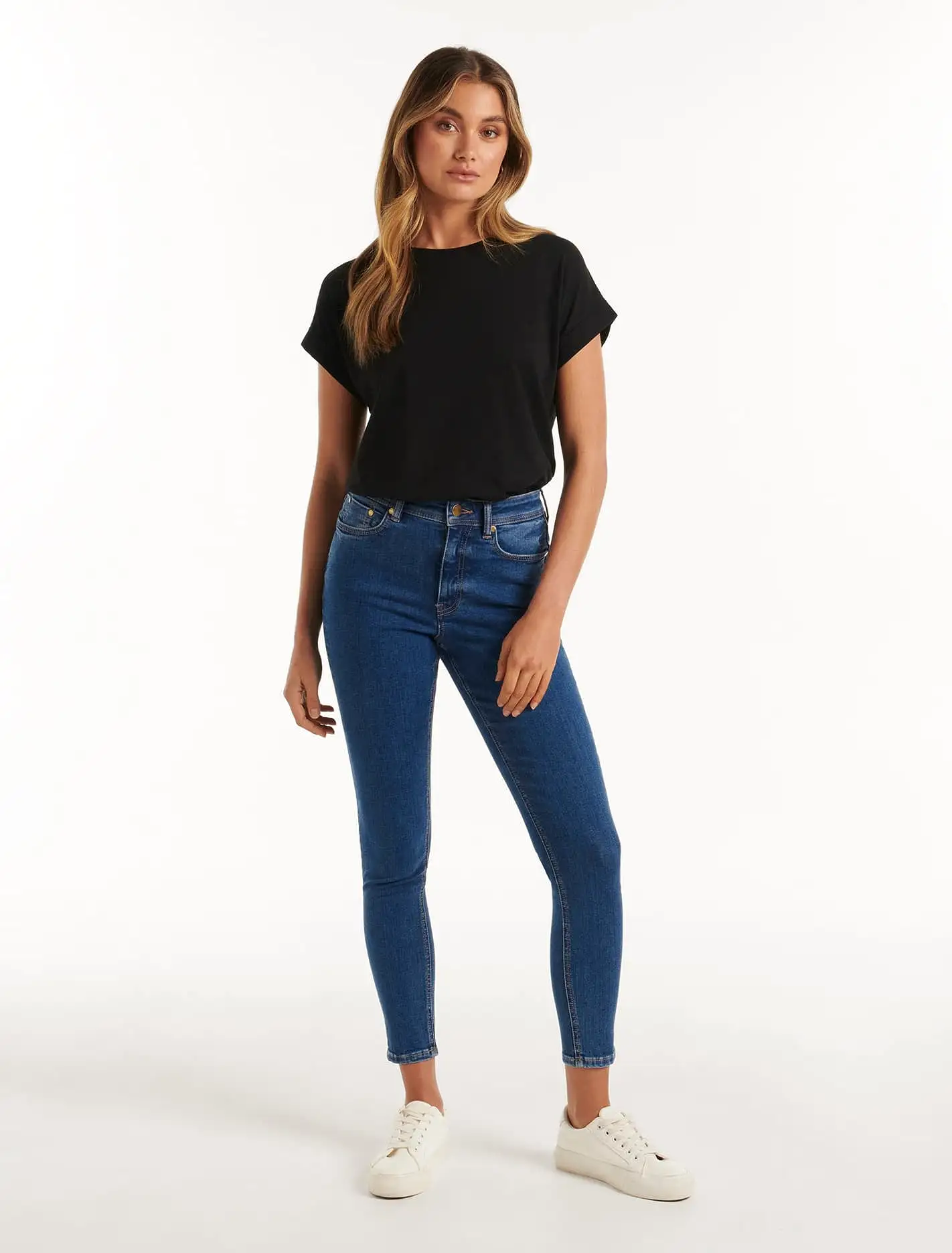 Nala Mid-Rise Skinny Jeans