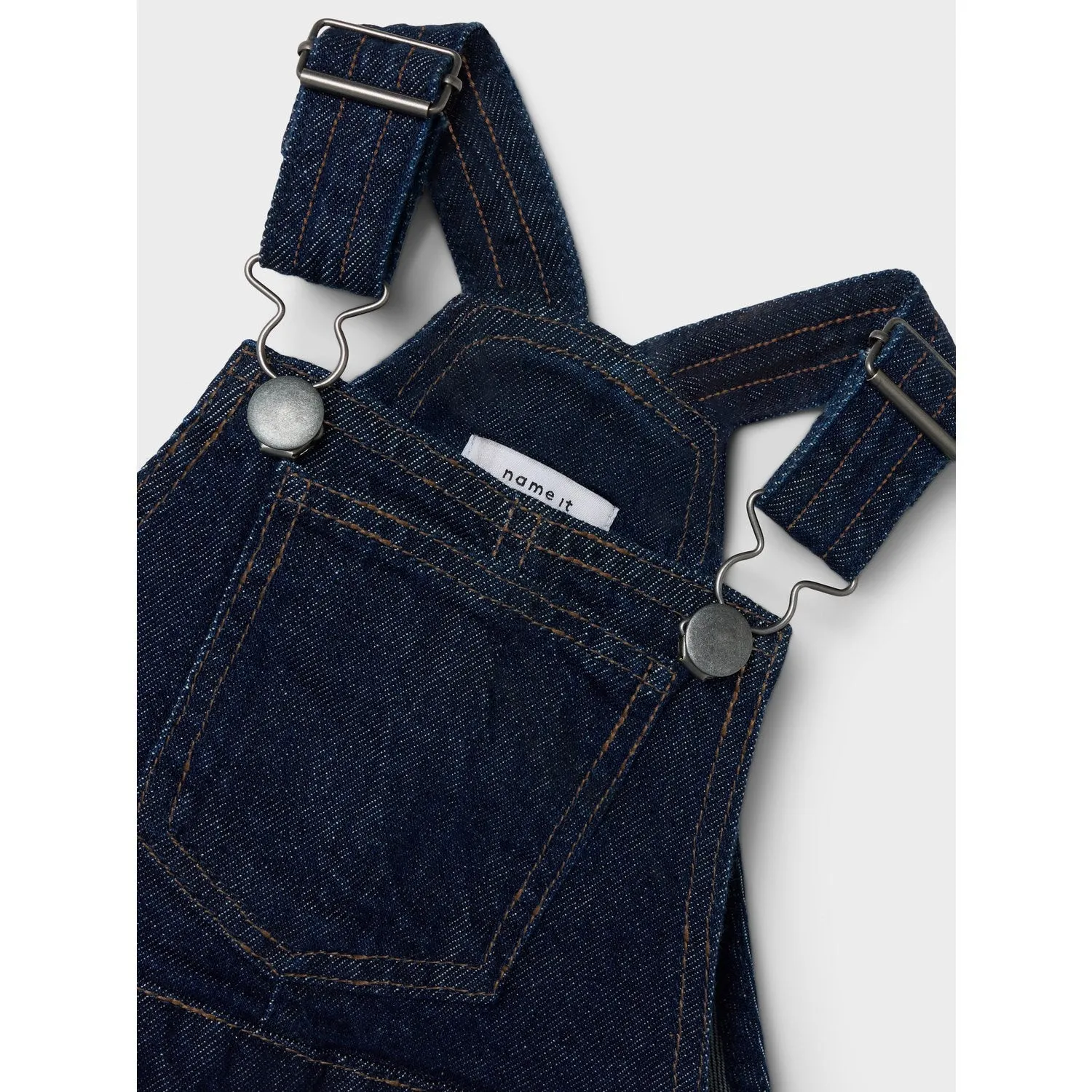 Name It Dark Blue Denim Unwashed Rae Denim Spencer Dress