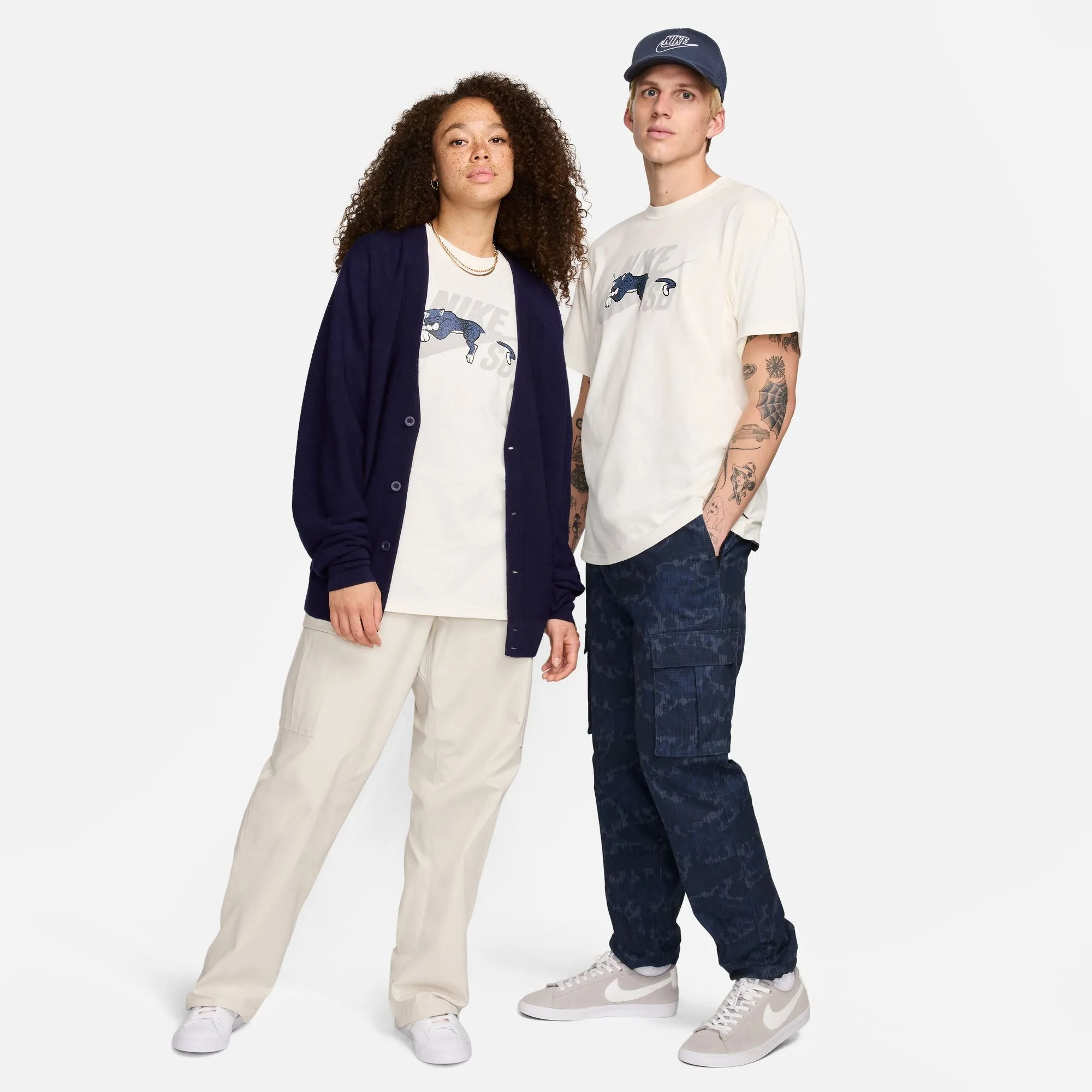 Nike SB Panther Tee Sail White