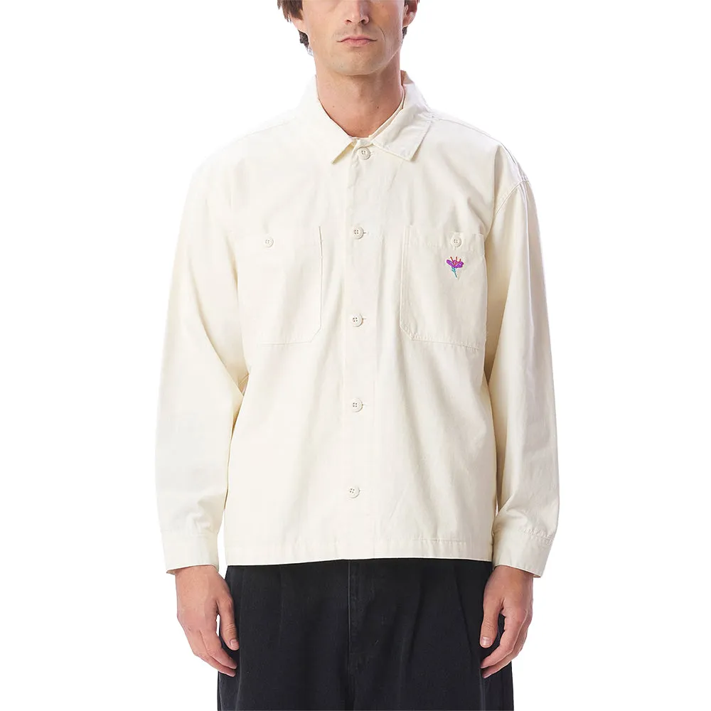 OBEY CONTRAST SHIRT JACKET // UNBLEACHED