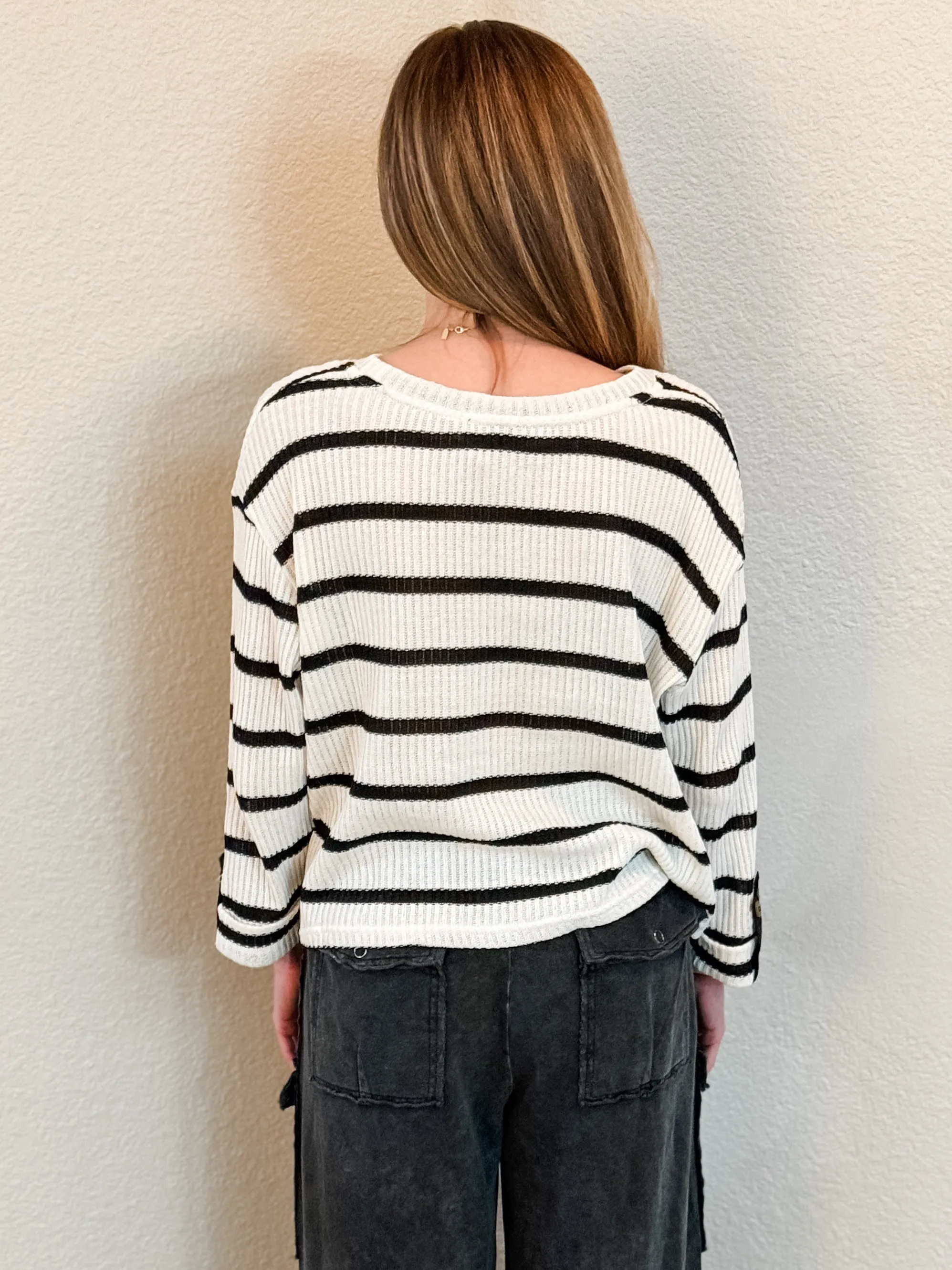 Original Idea Stripe Sweater