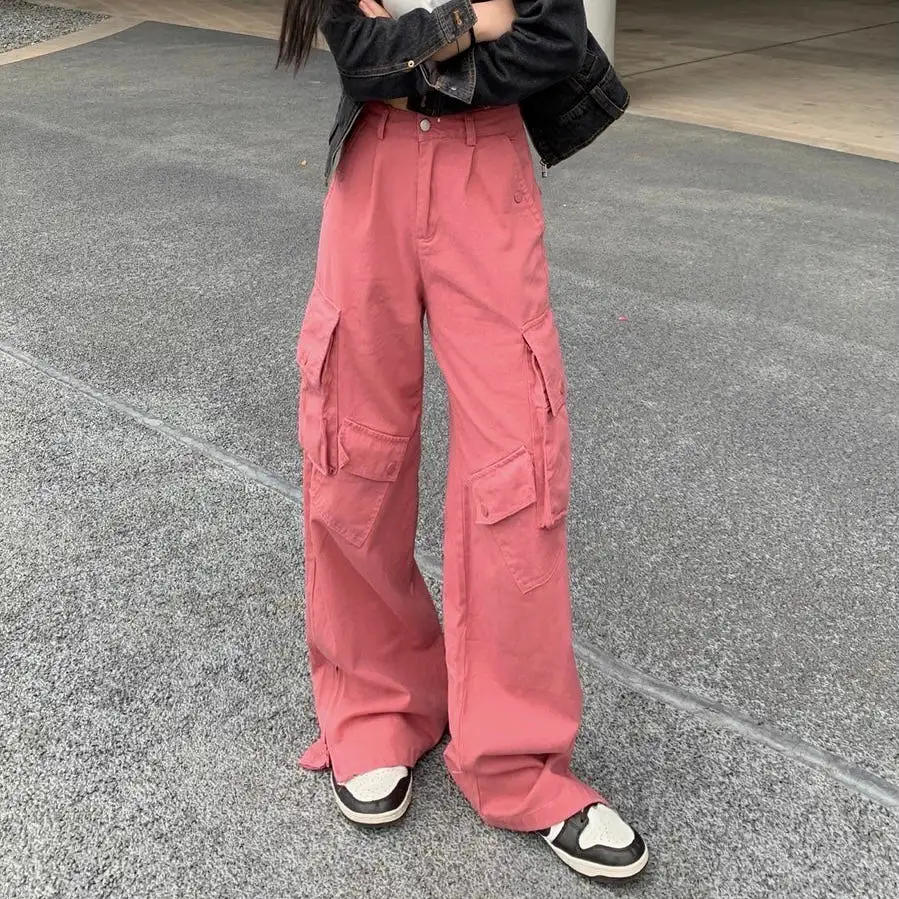 Pink Cargo Pants