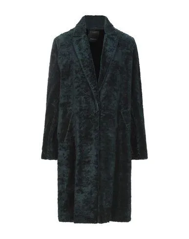 Pinko Women Coat Deep jade 8 UK