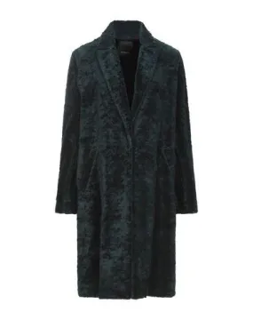 Pinko Women Coat Deep jade 8 UK