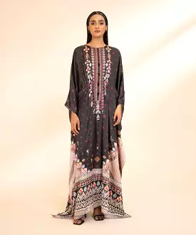 Printed Silk Kaftan