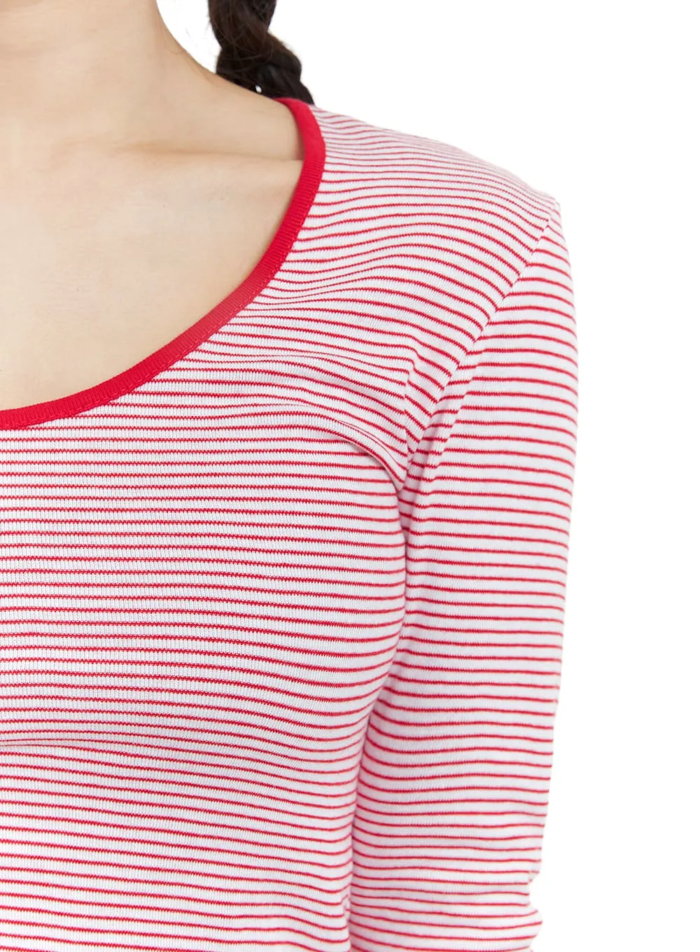 Round Neck Striped Long Sleeve OM425