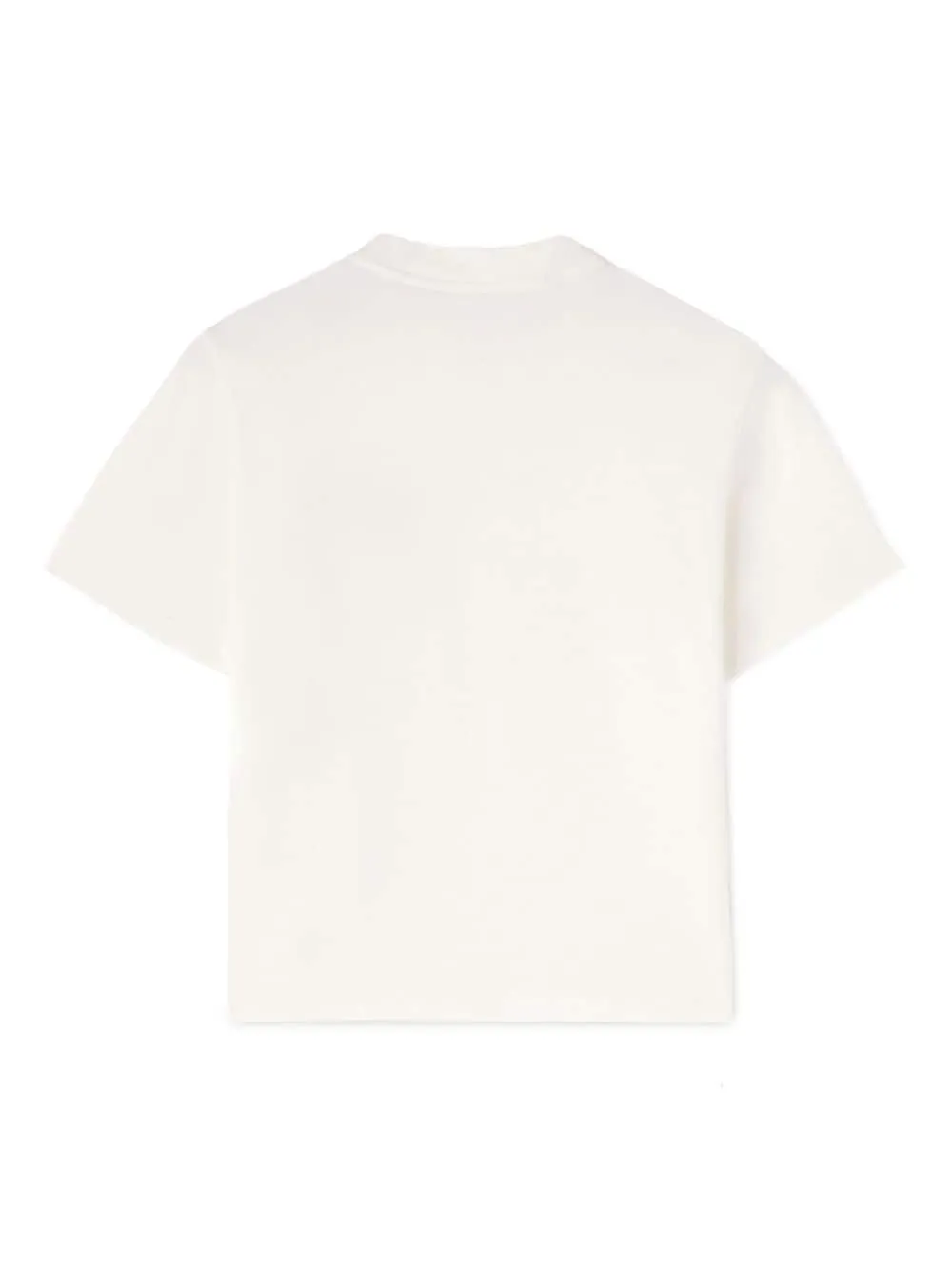 ROUND-NECK T-SHIRT WITH EMBROIDERED