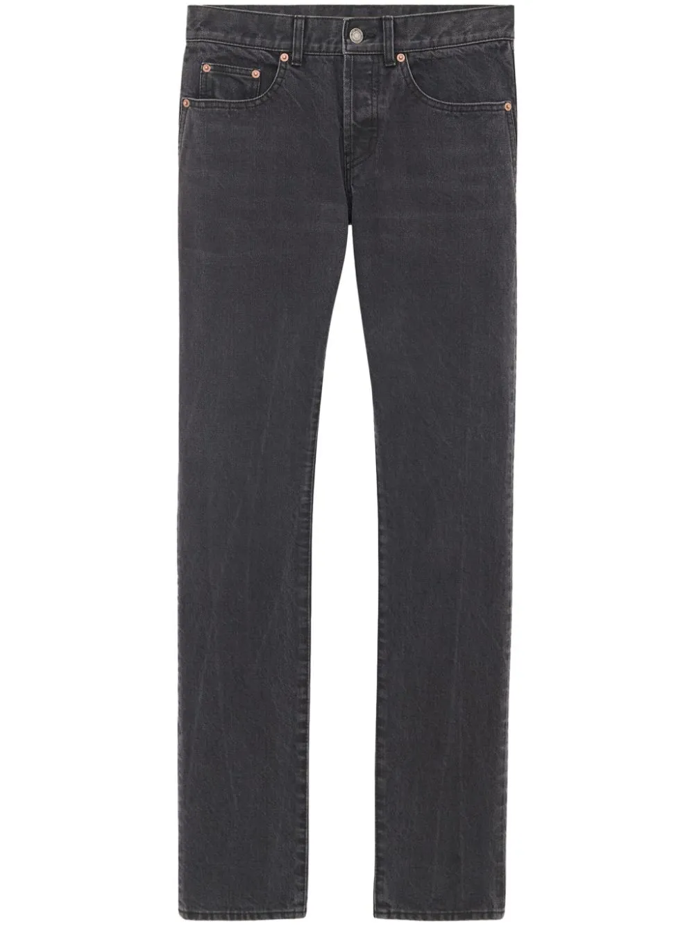 Saint Laurent Jean Slim en denim Paris Used Black