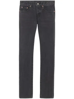 Saint Laurent Jean Slim en denim Paris Used Black