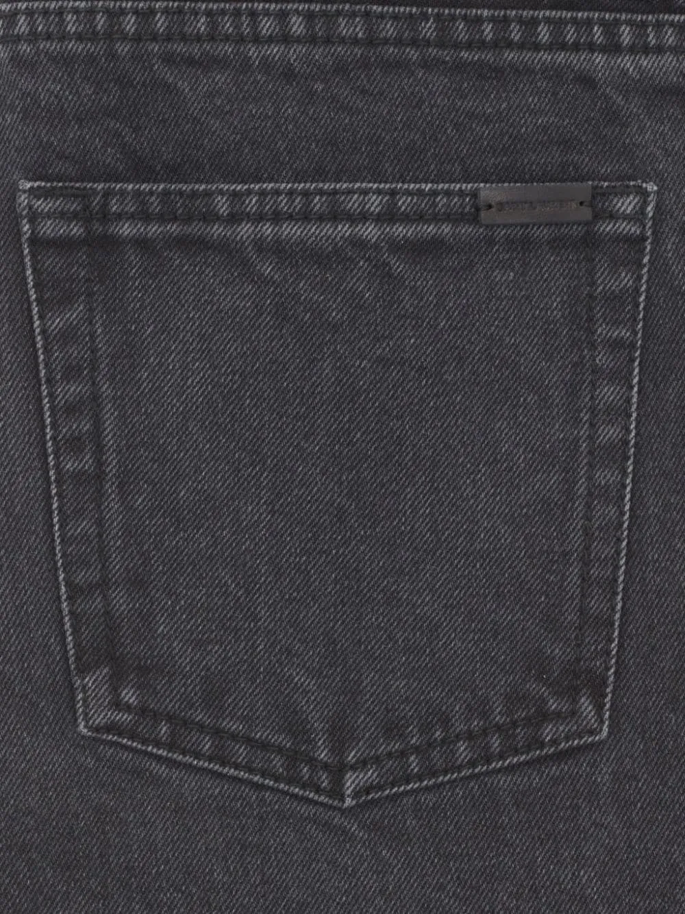 Saint Laurent Jean Slim en denim Paris Used Black