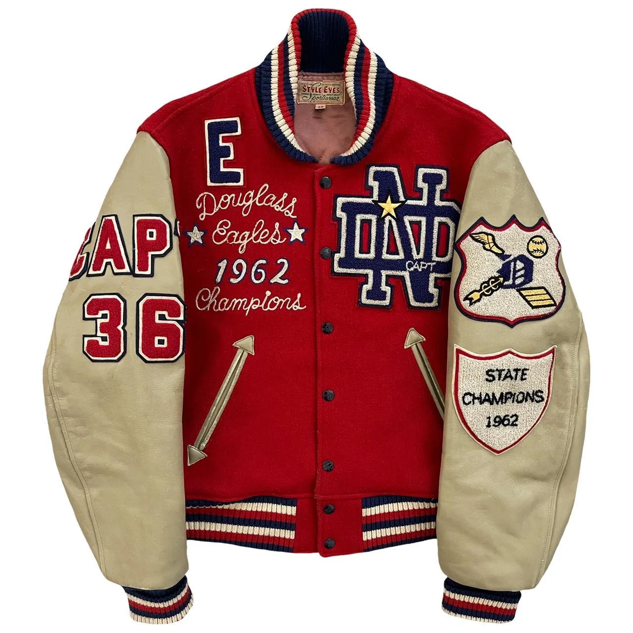 Style Eyes Varsity Jacket