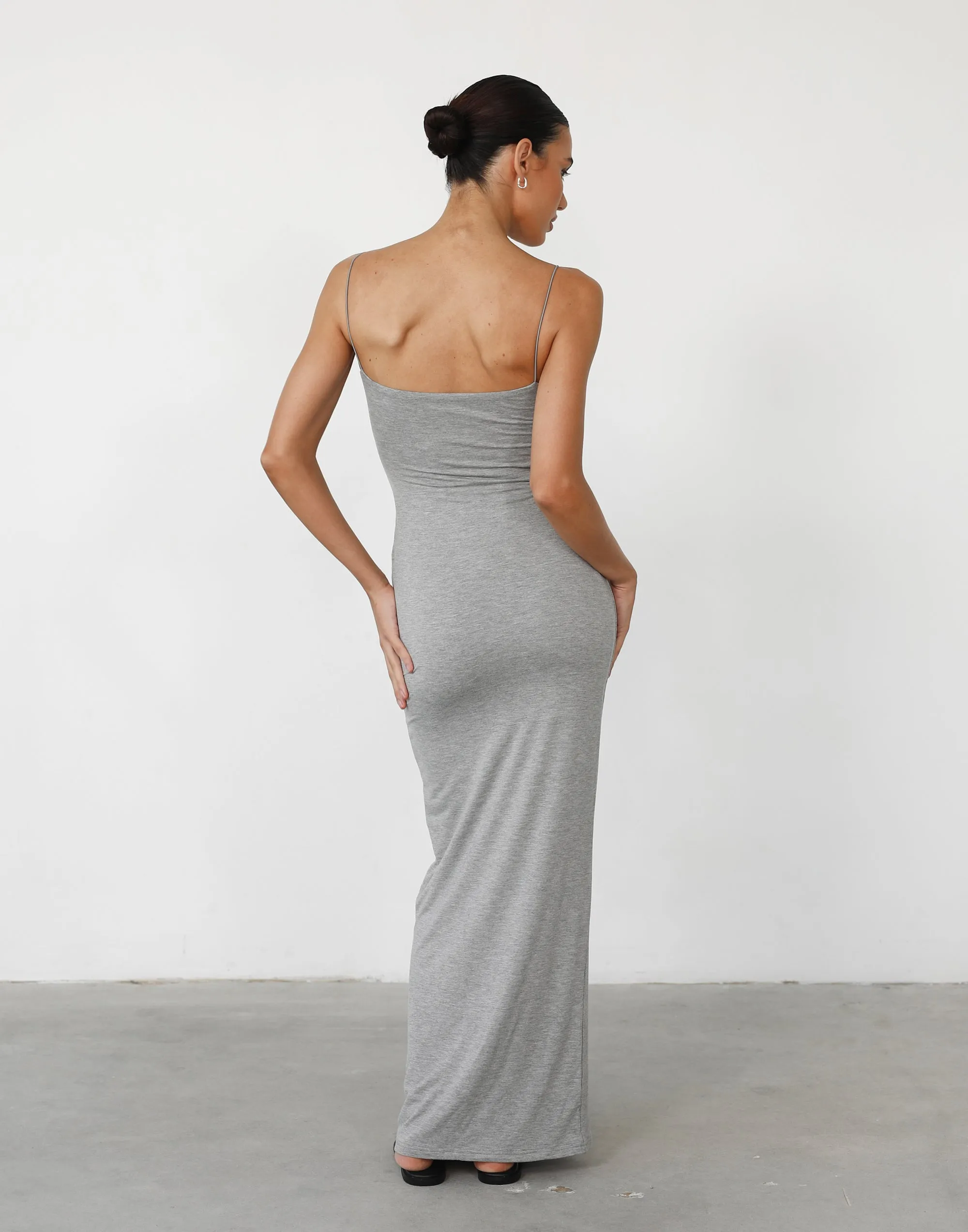 Tammy Maxi Dress (Grey Marle)