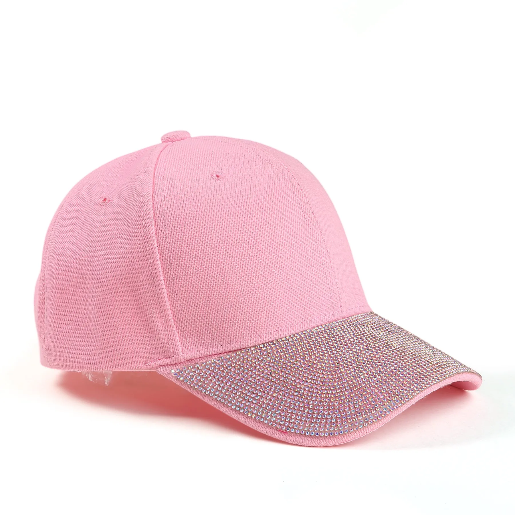 Tayla Crystal Hats in Pink