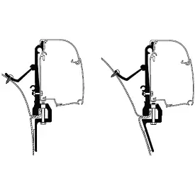 Thule Omnistor Van Awning Adapter (3 Pcs.) 307884