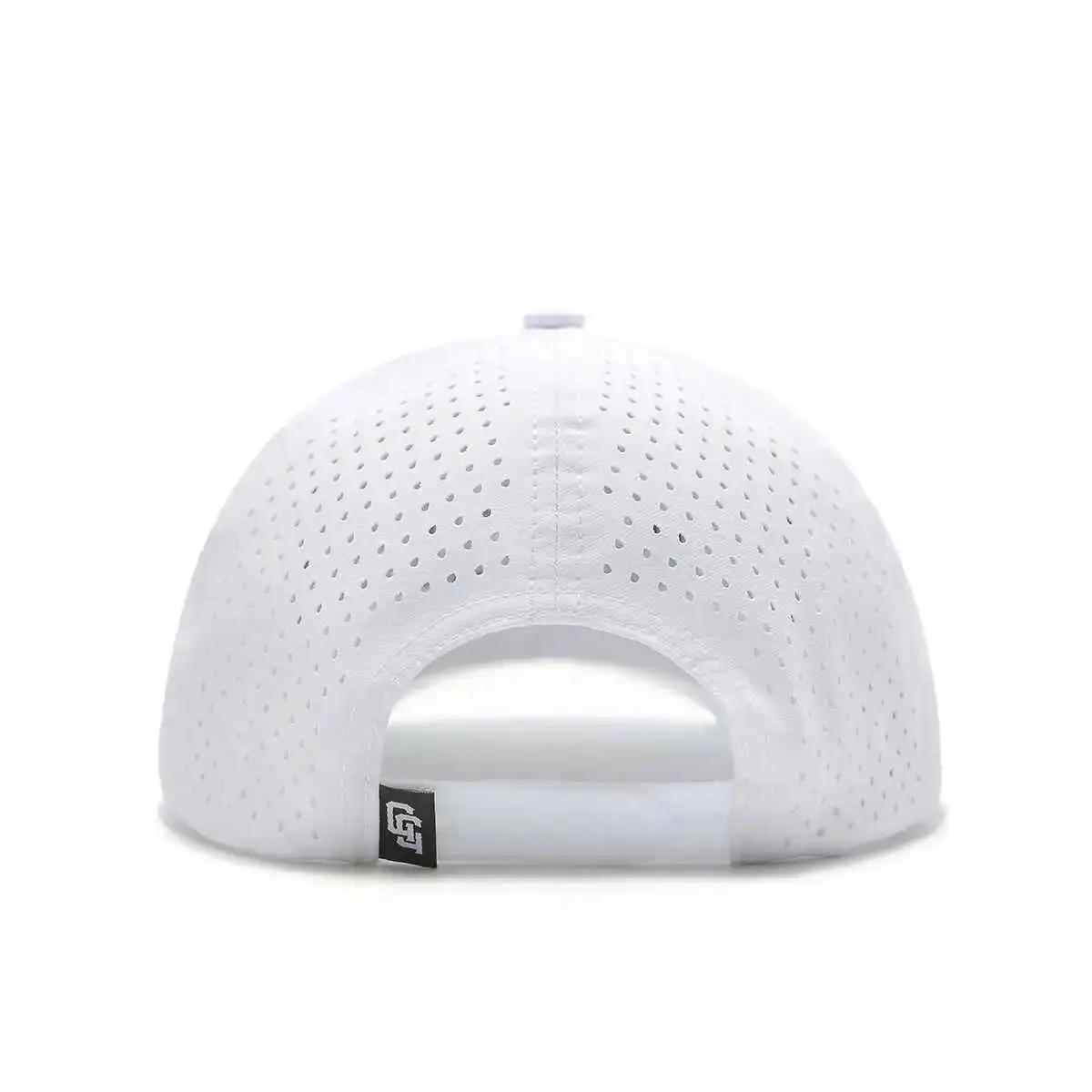 TOUR PRO Mad Slicer Golf Hat in White with Curved Brim