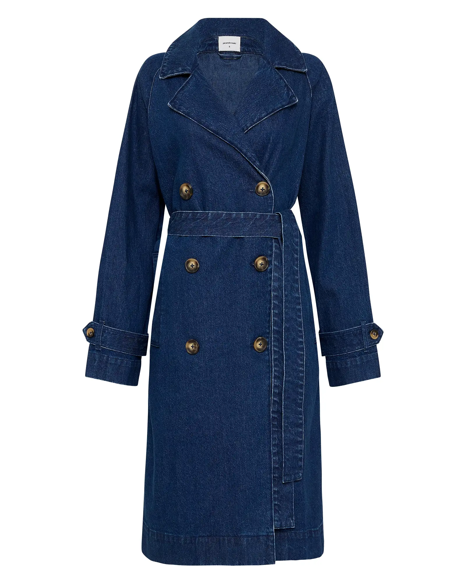 TRENCH COAT - DARK INDIGO