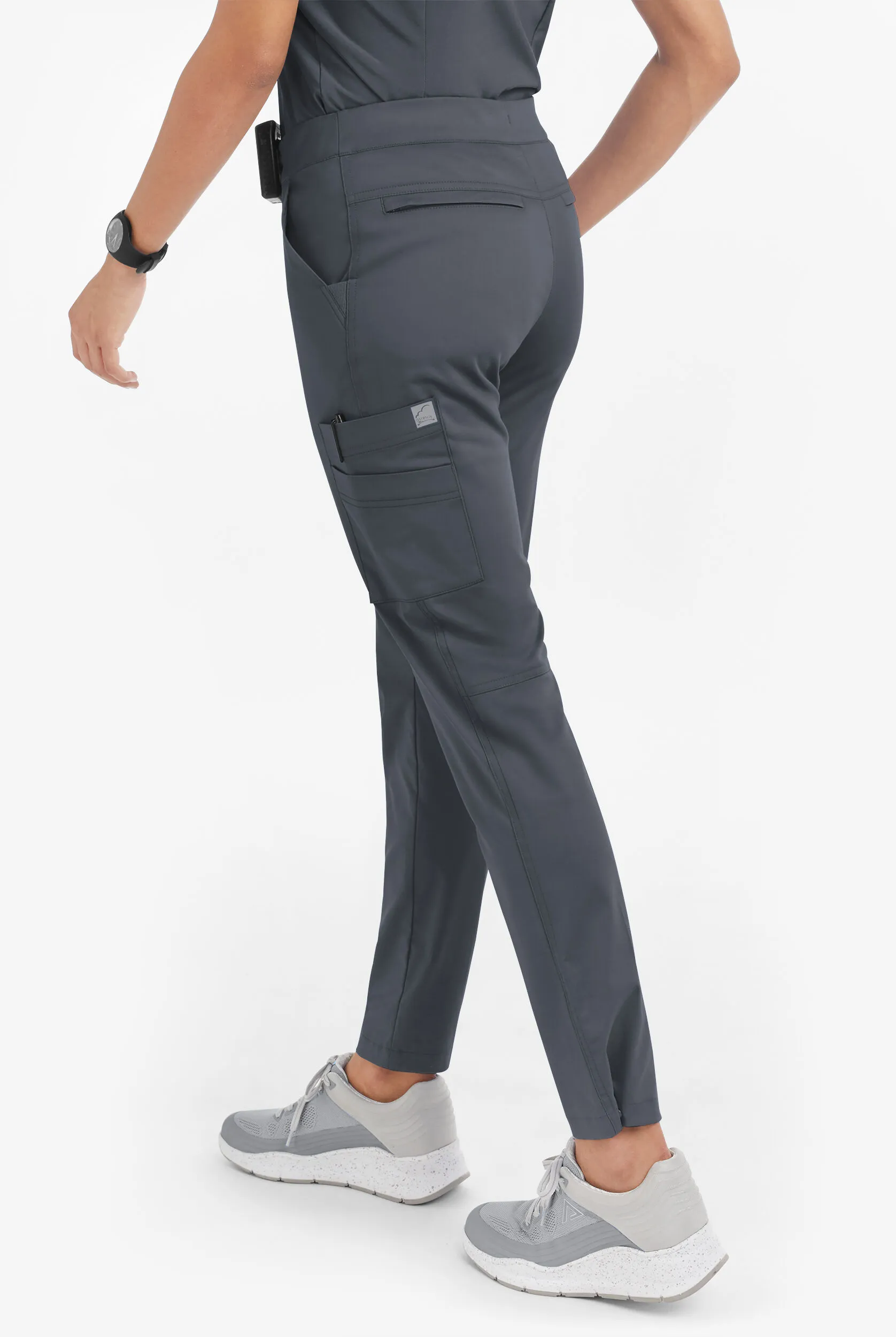 UA Butter-Soft STRETCH Women's 10-Pocket Slim Cargo Scrub Pants