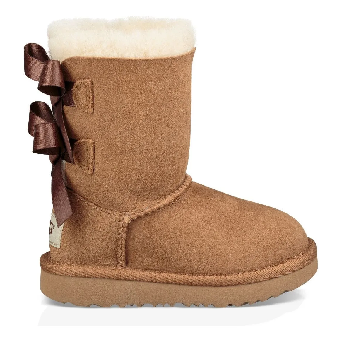 UGG Toddler's Bailey Bow II Boot in Chestnut