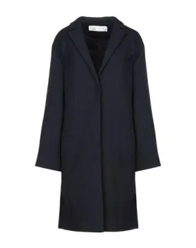 Victoria, Victoria Beckham Women Coat Dark blue 4 UK