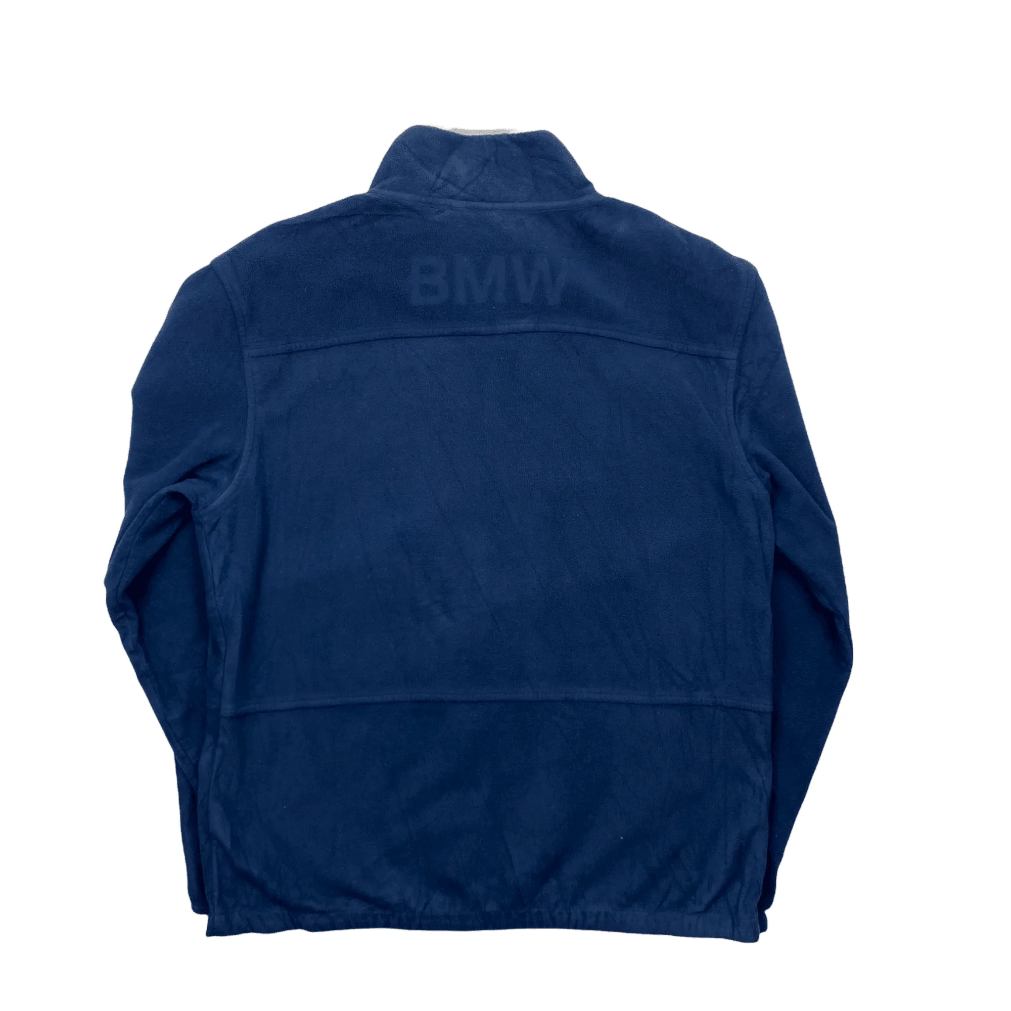 Vintage 90s Blue BMW Full Zip Fleece - Extra Large (Recommended Size - Large)