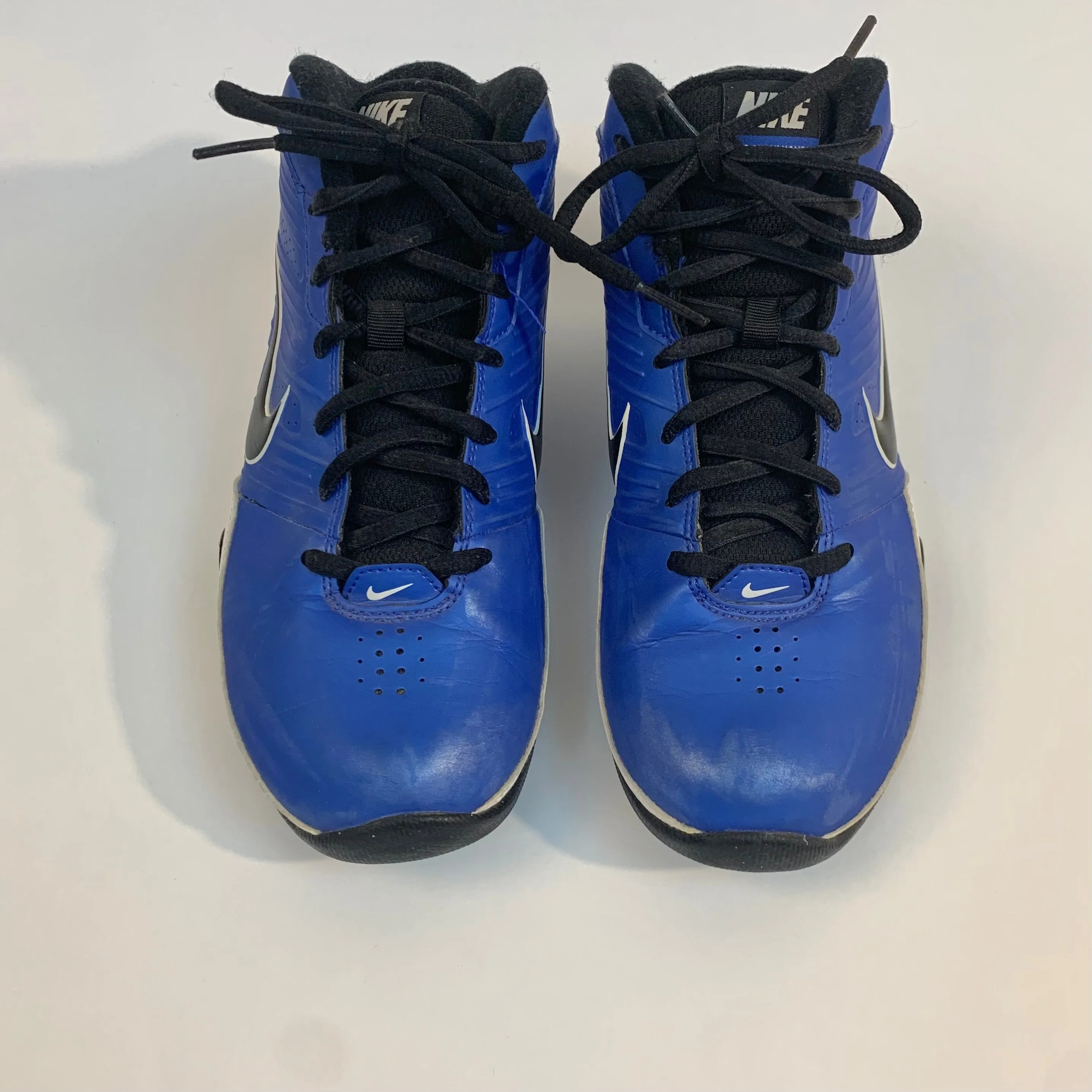 Vintage bright blue Nike basketball hi tops 6.5/7