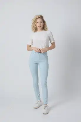 Wakee Denim Stretch Jegging Jean Skinny - Crystal Blue